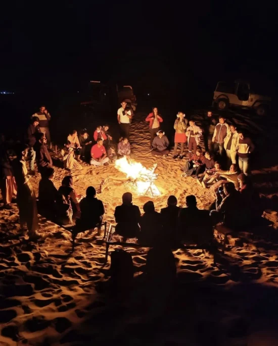 Desert Camp In Jaisalmer